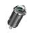 Joyroom mini dual port USB Type C / USB car charger, gray