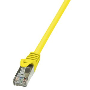 LogiLink CAT5e F/UTP Yellow Patch Cable 5m - Cable