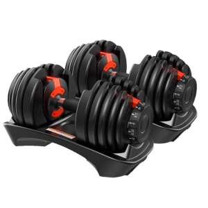 ZOCO BODY FIT YL-007 регулируеми гири, комплект от 48 кг, черен и червен - Теглилки и везни