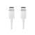 Kabel Samsung USB-C do USB-C, biały, 1,8 m