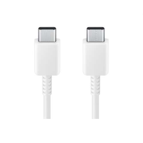 Kabel Samsung USB-C do USB-C, 3A, 480Mbps, 1,8m, biały