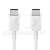 Kábel Samsung USB-C do USB-C, 3A, 480Mbps, 1,8m, biely