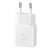 Samsung 15W USB-C wall charger, white