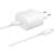 Samsung 15W USB-C wall charger with EU plug and USB-C cable, white