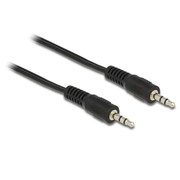 Delock audio kábel, DC jack 3.5 mm apa / apa, 2.5 m (84001)