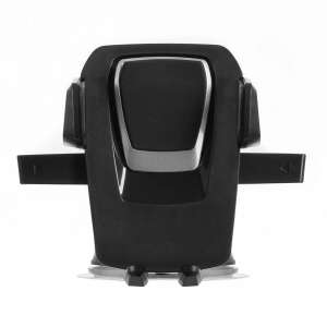 Fekete autós telefontartó teleszkópos karral, műszerfalra vagy szélvédőre szerelhető - Autós pohártartó