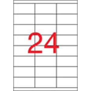 APLI Lézernyomtató címkék, 70x35mm, 24 címke laponként - APLI