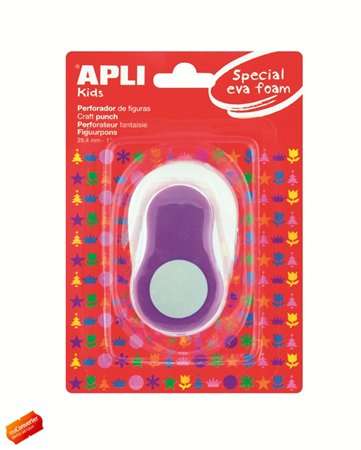 APLI Lipici model, rotund, 25,4mm, APLI Creative, violet 31568514