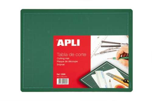 APLI Clipboard, 300x220x3 mm, APLI, verde