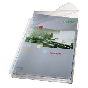 Leitz A4 Genotherm Expansions-Tasche mit Klappe, 170 Mikron, klar, 5er Pack - Mappen & Ordner