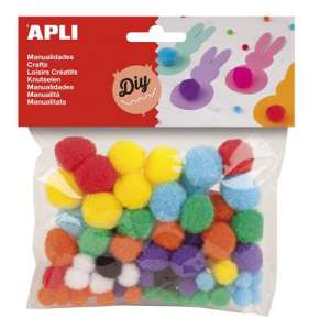 APLI Pom-pom, APLI Creative, culori mixte 31568605 Accesorii pentru petrecere