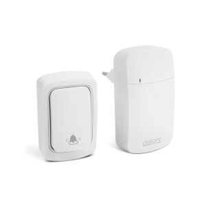 Delight Smart Kinetic Sonerie fără fir, albă, fără baterii - Sonerii și Seifuri de securitate