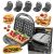 Multifunction oven - 5 in 1 - sandwich, waffle maker - 1200W 66572604