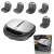 Adler Multifunctional Sandwich, Waffle, and Grill Maker with plates and packaging