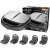 Adler 5-in-1 Multifunktionaler Sandwich-, Waffel- und Grillmaker mit Verpackung
