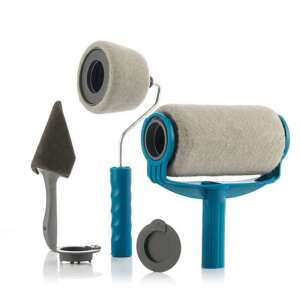 Drip-free Paint Roller with Paint Reservoir