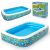 Bestway aufblasbarer Pool mit Blumenmuster und Verpackung