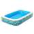 Bestway aufblasbarer Pool mit Blumenmuster, 305 x 183 x 56 cm