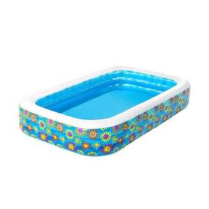 Bestway aufblasbarer Pool mit Blumenmuster, 305 x 183 x 56 cm - Bestway Kinderbecken & Planschbecken