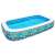 Bestway aufblasbarer Pool mit Blumenmuster, 305 x 183 x 56 cm