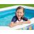 Child in Bestway floral inflatable pool