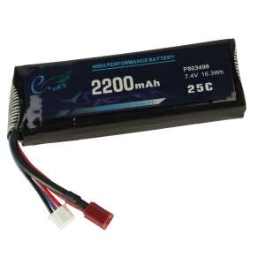 Batéria pre RC auto WLtoys 124018 144001, 2200mAh, 7.4V, 25C - Príslušenstvo pre vozidlá na diaľkové ovládanie