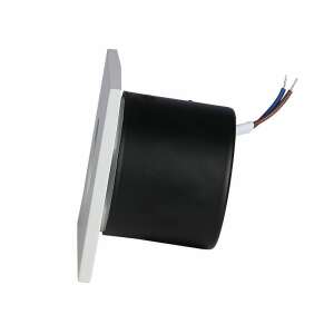 V-TAC 3W LED lumină de treaptă, pătrat, alb natural, vedere laterală - V-TAC