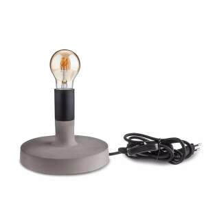 V-TAC Beton Asztali Lámpa - Kerek, E27