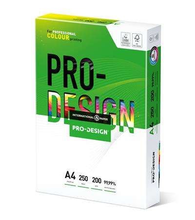 PRO-DESIGN Kopierpapier, digital, A4, 200 g, PRO-DESIGN