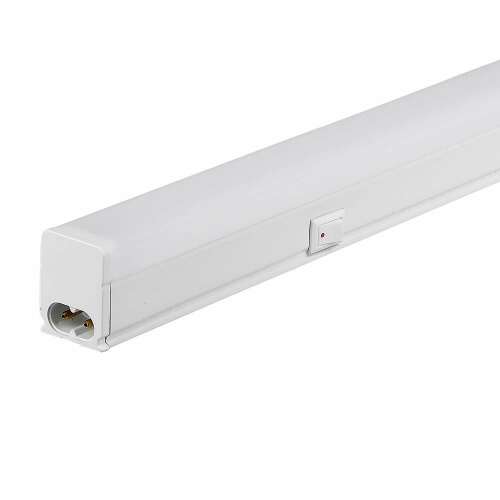 V-TAC LED T5 16W fénycső beépített kapcsolóval, meleg fehér, 115 cm