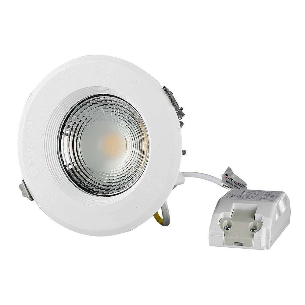 V-TAC süllyeszthető LED COB mélysugárzó lámpa 40W természetes feh...