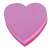 3M Post-it Heart Shaped Notes, 225 sheets, pink