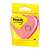 3M Post-it Heart Shaped Notes, 225 sheets, pink