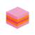 3M Post-it Notes, pink, 51x51 mm, 400 sheets