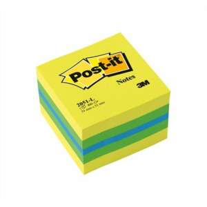 3M Post-it Notes, 400 sheets, 51x51 mm, lime - Notepad