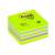3M Post-it Notizen, 76x76 mm, 450 Blätter, verschiedene Farben