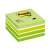 3M Post-it Notes, 76x76 mm, 450 sheets, assorted colors, green