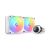 NZXT Kraken 280 RGB White CPU Wasserkühler mit anpassbarem LCD Display