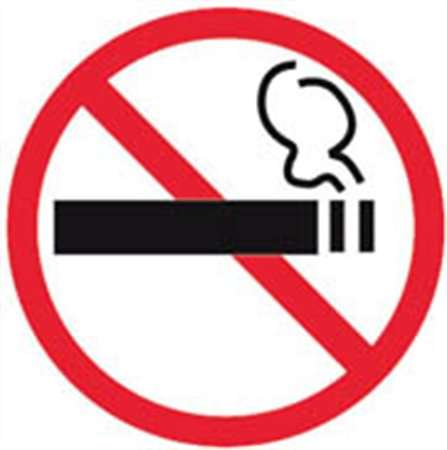 No Smoking Sign, APLI Information Sticker