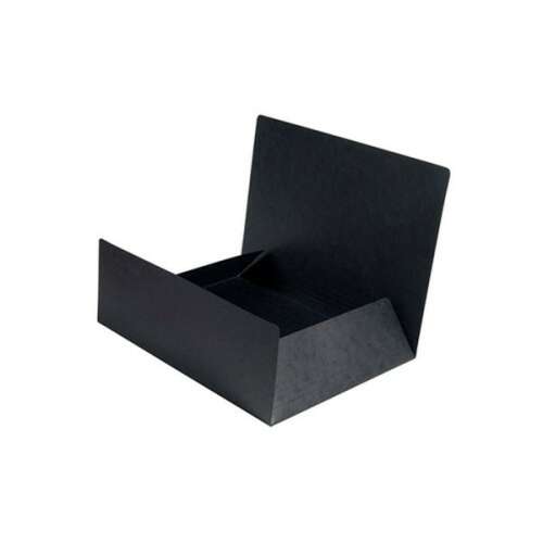 Exacompta A4 fekete iratgyűjtő mappa, fedőlappal, tökéletes dokumentumok és papírok rendezéséhez