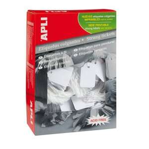Cenovka APLI, 22x35 mm, APLI, biela