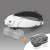 Headband magnifier with LED light and double lens, Handy brand