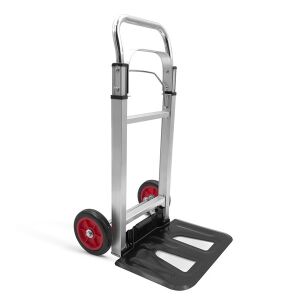 Molnárkocsi folding hand truck, angled view - Handy