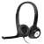 Logitech H390 USB headset with microphone, black