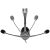 LOGITECH Headphones with microphone, LOGITECH "H110", grey 31569066