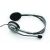 LOGITECH Headphones with microphone, LOGITECH "H110", grey 31569066