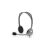 LOGITECH Headphones with microphone, LOGITECH "H110", grey 31569066