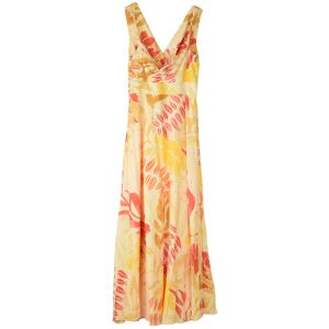 Comma Yellow, patterned women's strap dress – 36 126940672 - Comma