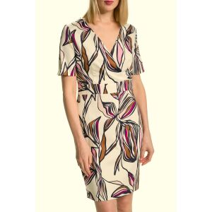 Cream-colored floral women's dress – 36 126940668 - Comma