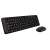 LOGITECH Mouse and keyboard set, wireless, USB, HUN, LOGITECH "MK220", black 31569109